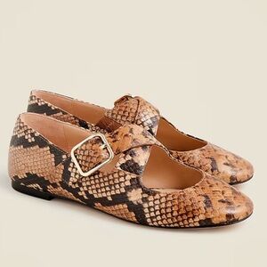 Logan Crisscross Mary Jane Flats